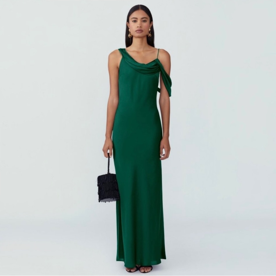 Fame And Partners Francois Drape Gown